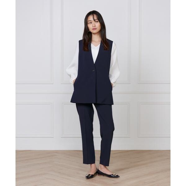 イネド（INED）/《大きいサイズ》テーパードパンツ