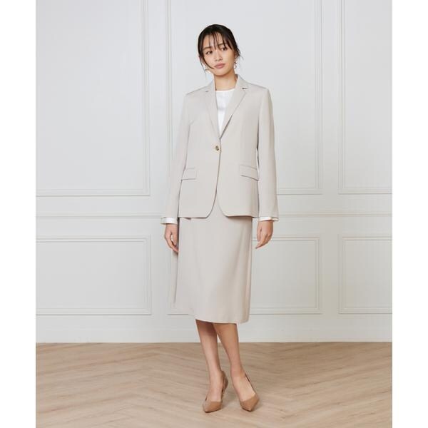 イネド（INED）/《大きいサイズ》テーラードジャケット