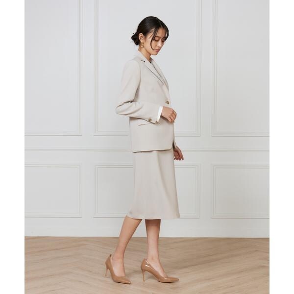 イネド（INED）/《大きいサイズ》テーラードジャケット