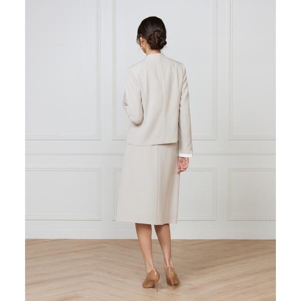 イネド（INED）/《大きいサイズ》カラーレスジャケット