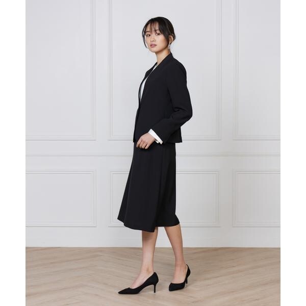 イネド（INED）/《大きいサイズ》カラーレスジャケット