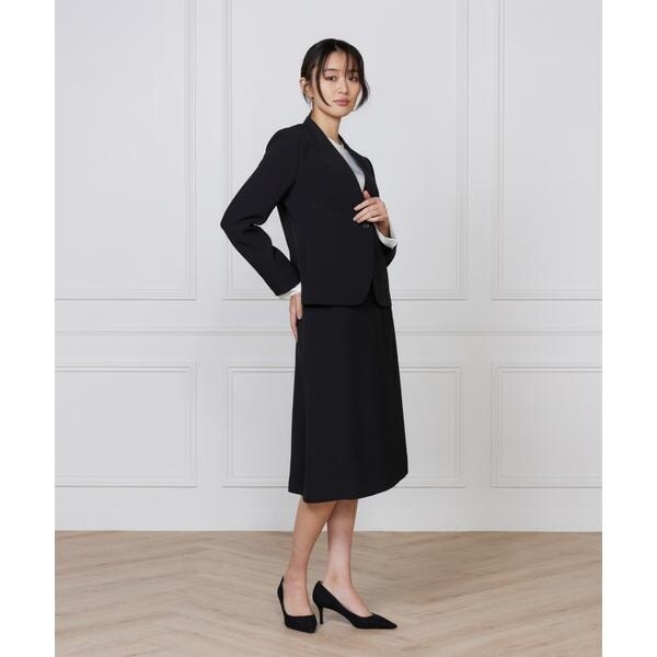 イネド（INED）/《大きいサイズ》カラーレスジャケット