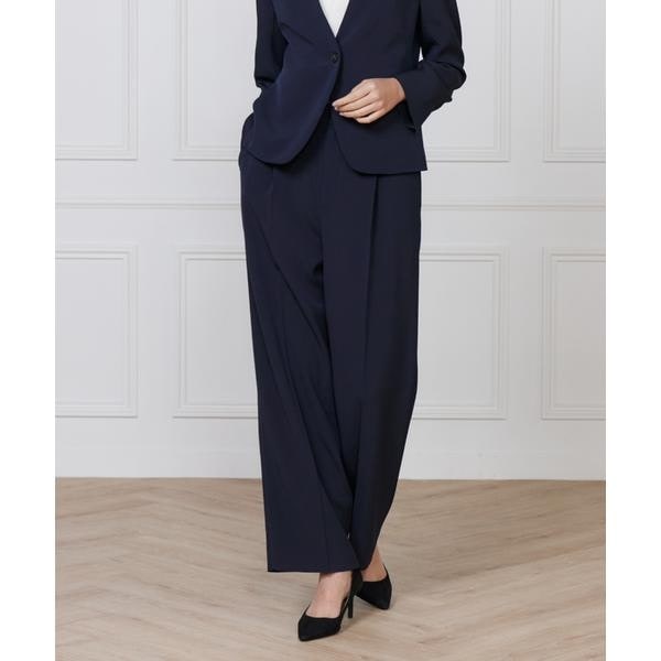 イネド（INED）/ワンタックストレートセミワイドパンツ