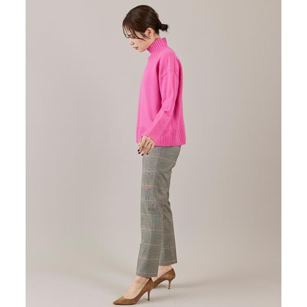 イネド（INED）/《大きいサイズ》ハイネックプルオーバーニット