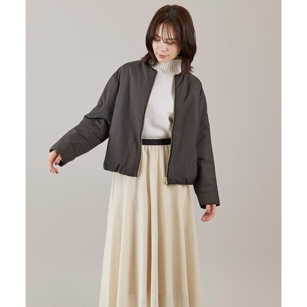 イネド（INED）/《大きいサイズ》ハイネックプルオーバーニット