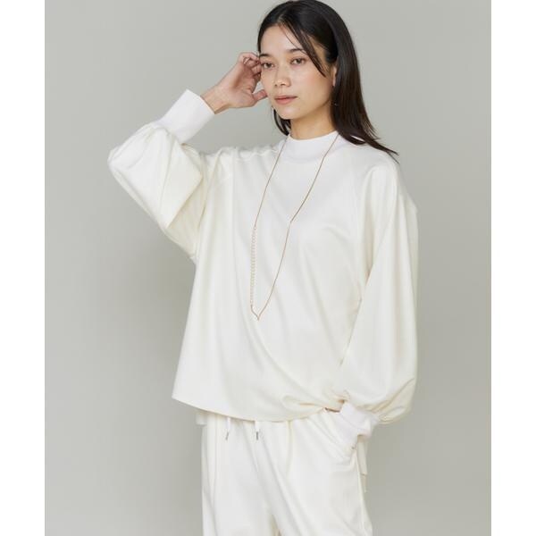 【NEW】イネド（INED）/圧縮スムースドッキングニットプルオーバー