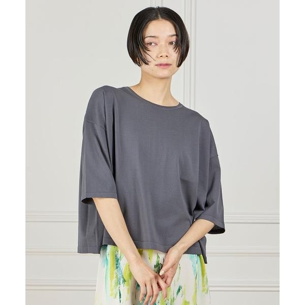 イネド（INED）/Tシャツ風サマーニット_1