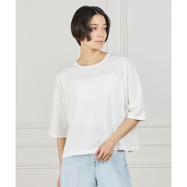 イネド（INED）/Tシャツ風サマーニット_2