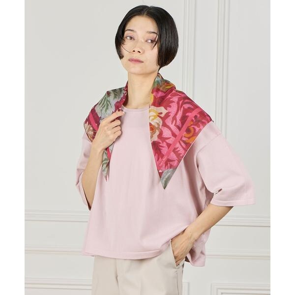 イネド（INED）/Tシャツ風サマーニット_5