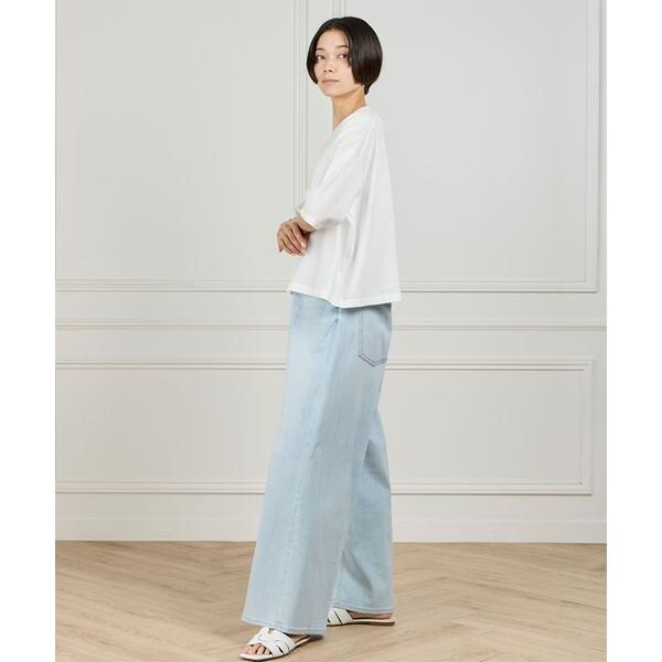 イネド（INED）/Tシャツ風サマーニット_11