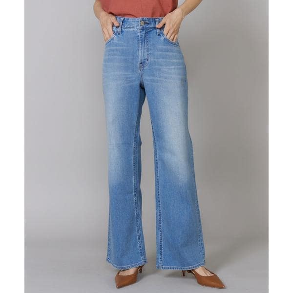 【NEW】イネド（INED）/《INED別注》フレアデニム《Healthy DENIM》