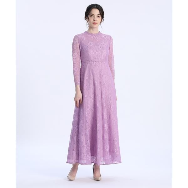 マーリエ ル カセット（Maglie le cassetto）/《M Maglie le cassetto》ラッセルレースロングドレス