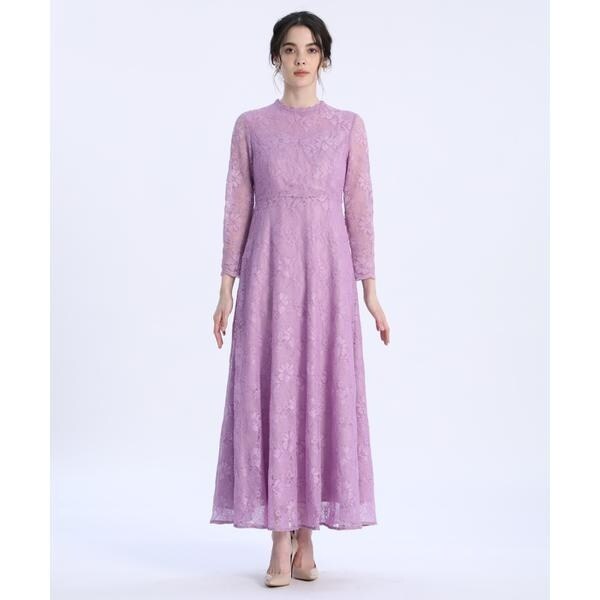 マーリエ ル カセット（Maglie le cassetto）/《M Maglie le cassetto》ラッセルレースロングドレス