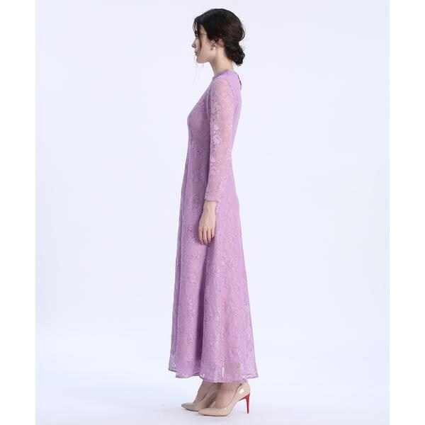 マーリエ ル カセット（Maglie le cassetto）/《M Maglie le cassetto》ラッセルレースロングドレス