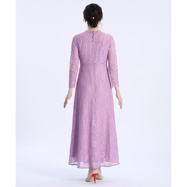 マーリエ ル カセット（Maglie le cassetto）/《M Maglie le cassetto》ラッセルレースロングドレス