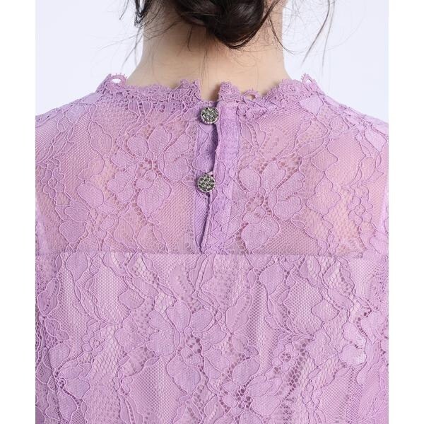 マーリエ ル カセット（Maglie le cassetto）/《M Maglie le cassetto》ラッセルレースロングドレス