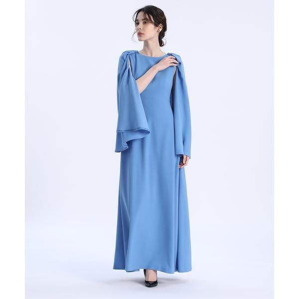 マーリエ ル カセット（Maglie le cassetto）/《M Maglie le cassetto》ケープ付3WAYロングドレス