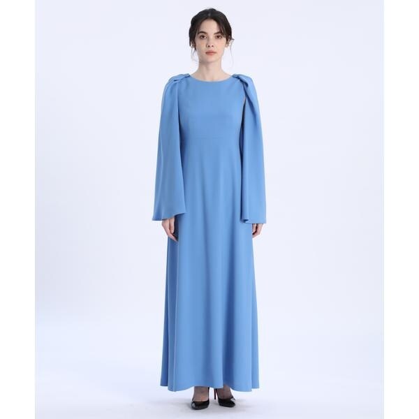 マーリエ ル カセット（Maglie le cassetto）/《M Maglie le cassetto》ケープ付3WAYロングドレス