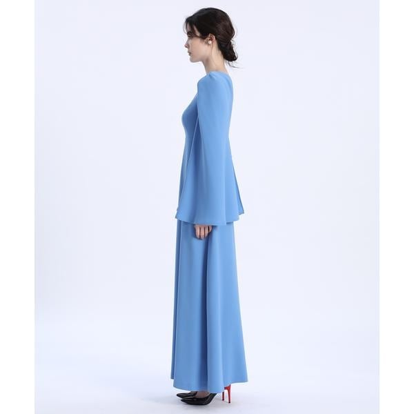 マーリエ ル カセット（Maglie le cassetto）/《M Maglie le cassetto》ケープ付3WAYロングドレス