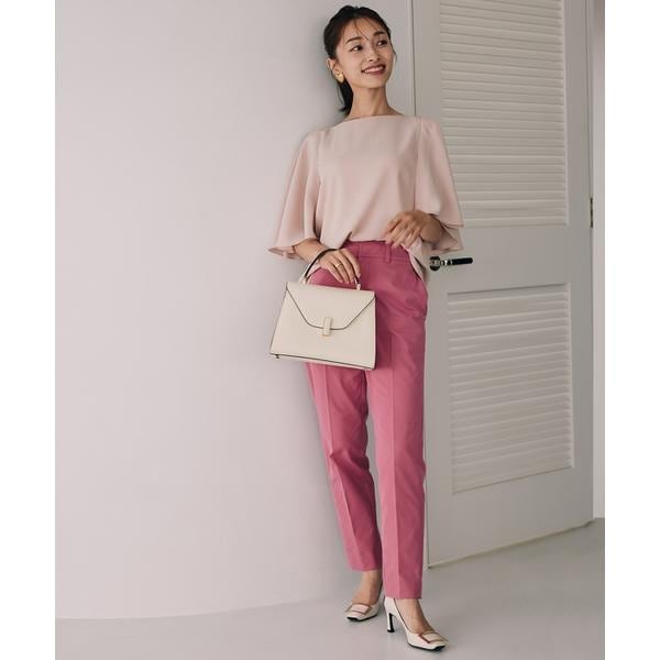 マーリエ ル カセット（Maglie le cassetto）/《M Maglie le cassetto×吉田理紗》美脚ストレートパンツ