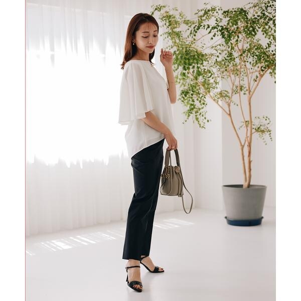 マーリエ ル カセット（Maglie le cassetto）/《M Maglie le cassetto×吉田理紗》美脚ストレートパンツ