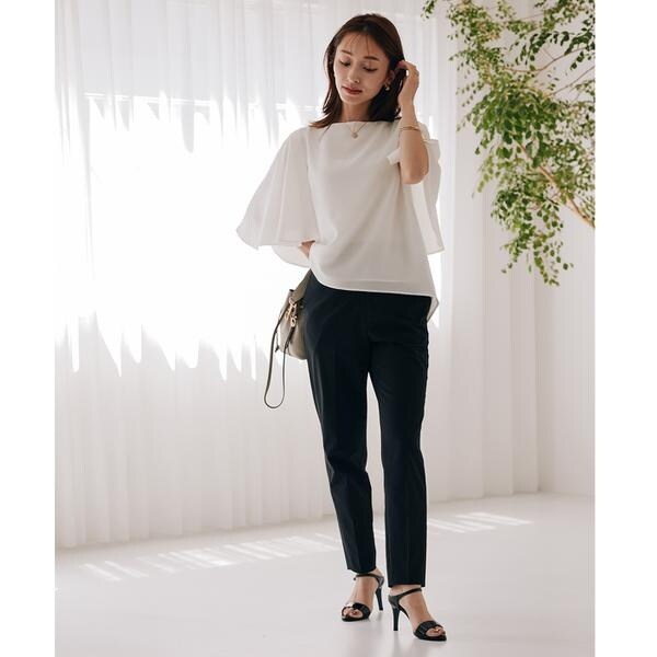 マーリエ ル カセット（Maglie le cassetto）/《M Maglie le cassetto×吉田理紗》美脚ストレートパンツ