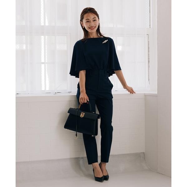 マーリエ ル カセット（Maglie le cassetto）/《M Maglie le cassetto×吉田理紗》美脚ストレートパンツ