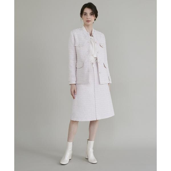 マーリエ ル カセット（Maglie le cassetto）/《M Maglie le cassetto》ファンシーツイードスカート