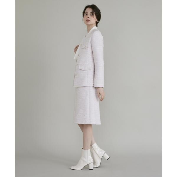 マーリエ ル カセット（Maglie le cassetto）/《M Maglie le cassetto》ファンシーツイードスカート