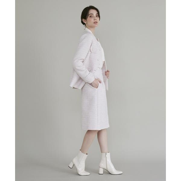 マーリエ ル カセット（Maglie le cassetto）/《M Maglie le cassetto》ファンシーツイードスカート