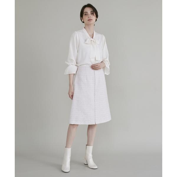 マーリエ ル カセット（Maglie le cassetto）/《M Maglie le cassetto》ファンシーツイードスカート