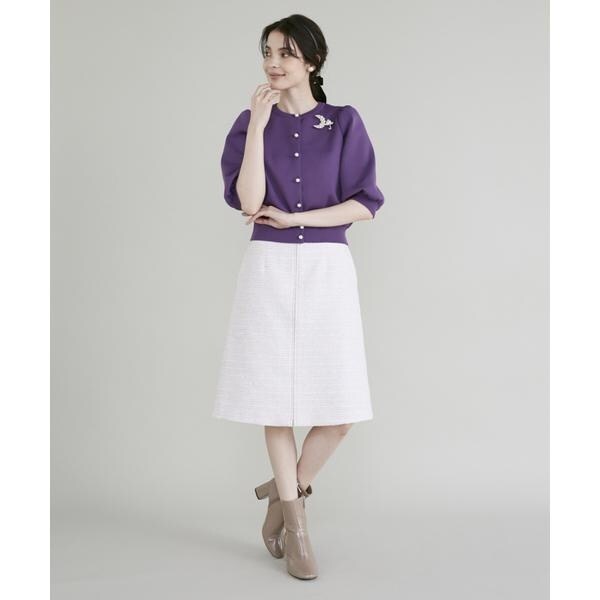 マーリエ ル カセット（Maglie le cassetto）/《M Maglie le cassetto》ファンシーツイードスカート