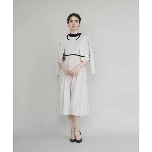 マーリエ ル カセット（Maglie le cassetto）/ 《M Maglie le cassetto》バイカラーボレロカーディガン