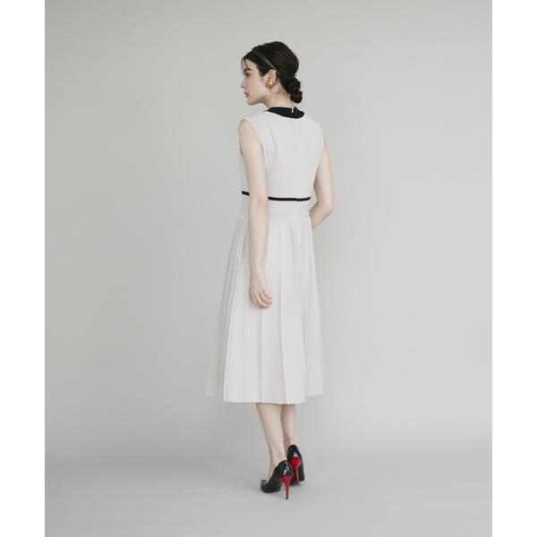 マーリエ ル カセット（Maglie le cassetto）/《M Maglie le cassetto》バイカラーニットワンピース