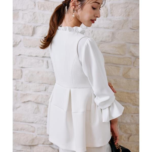 マーリエ ル カセット（Maglie le cassetto）/《M Maglie le cassetto×吉田理紗》今っぽ上品ジレ