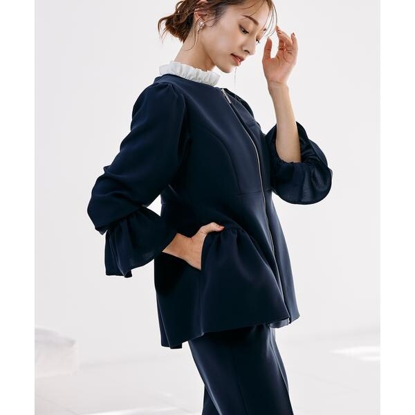 マーリエ ル カセット（Maglie le cassetto）/《M Maglie le cassetto×吉田理紗》今っぽ上品ジレ