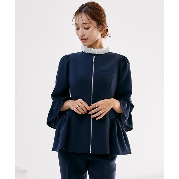 マーリエ ル カセット（Maglie le cassetto）/《M Maglie le cassetto×吉田理紗》今っぽ上品ジレ