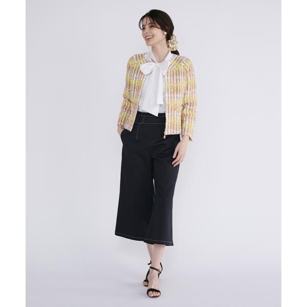 マーリエ ル カセット（Maglie le cassetto）/《M Maglie le cassetto》コットンキャンディーツイードジャケット