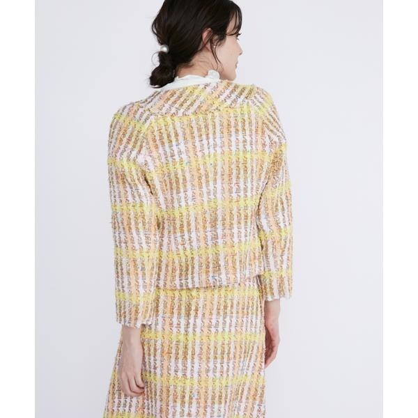 マーリエ ル カセット（Maglie le cassetto）/《M Maglie le cassetto》コットンキャンディーツイードジャケット