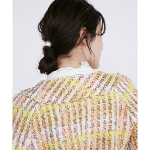 マーリエ ル カセット（Maglie le cassetto）/《M Maglie le cassetto》コットンキャンディーツイードジャケット