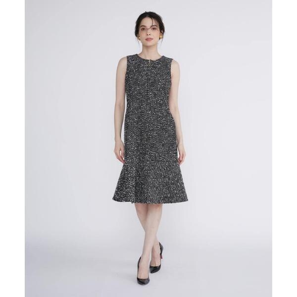 マーリエ ル カセット（Maglie le cassetto）/《M Maglie le cassetto》スパンコールツイードワンピース