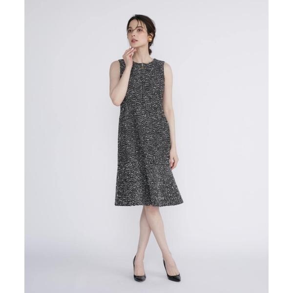 マーリエ ル カセット（Maglie le cassetto）/《M Maglie le cassetto》スパンコールツイードワンピース