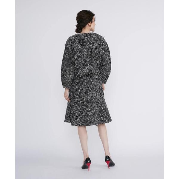 マーリエ ル カセット（Maglie le cassetto）/《M Maglie le cassetto》スパンコールツイードワンピース