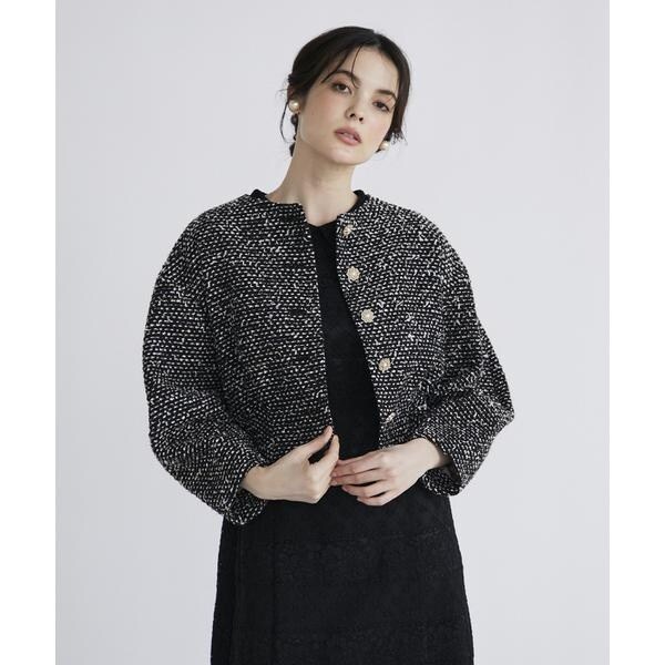 マーリエ ル カセット（Maglie le cassetto）/《M Maglie le cassetto》スパンコールツイードジャケット