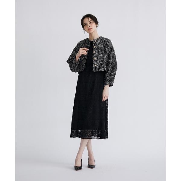 マーリエ ル カセット（Maglie le cassetto）/《M Maglie le cassetto》スパンコールツイードジャケット