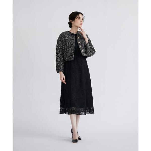 マーリエ ル カセット（Maglie le cassetto）/《M Maglie le cassetto》スパンコールツイードジャケット