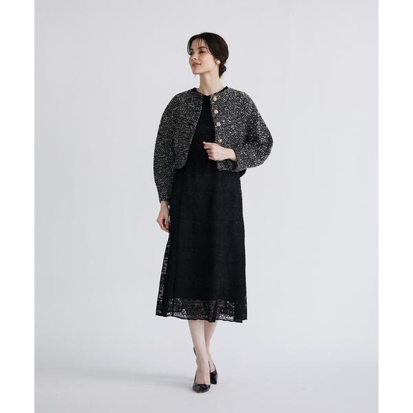 マーリエ ル カセット（Maglie le cassetto）/《M Maglie le cassetto》スパンコールツイードジャケット