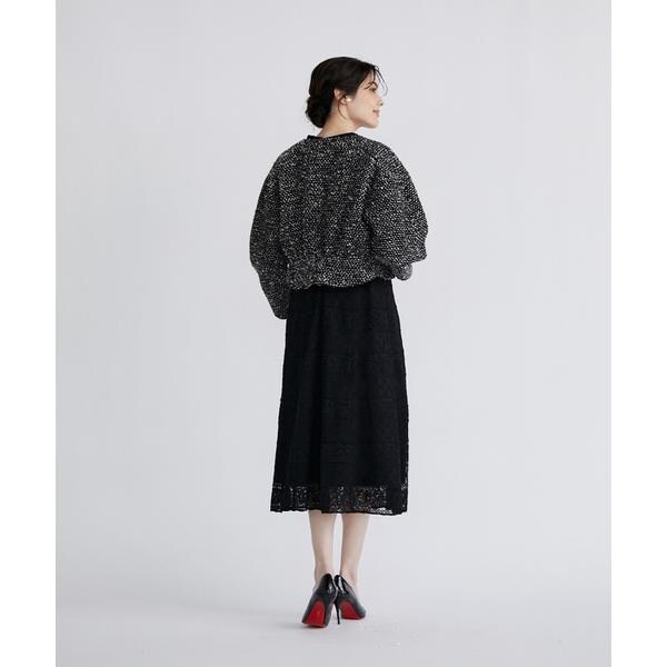 マーリエ ル カセット（Maglie le cassetto）/《M Maglie le cassetto》スパンコールツイードジャケット