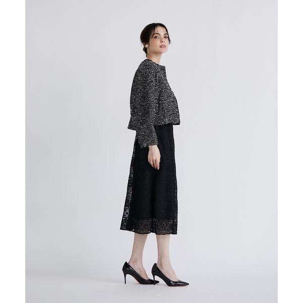 マーリエ ル カセット（Maglie le cassetto）/《M Maglie le cassetto》スパンコールツイードジャケット