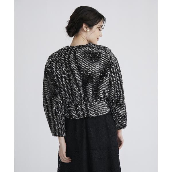 マーリエ ル カセット（Maglie le cassetto）/《M Maglie le cassetto》スパンコールツイードジャケット